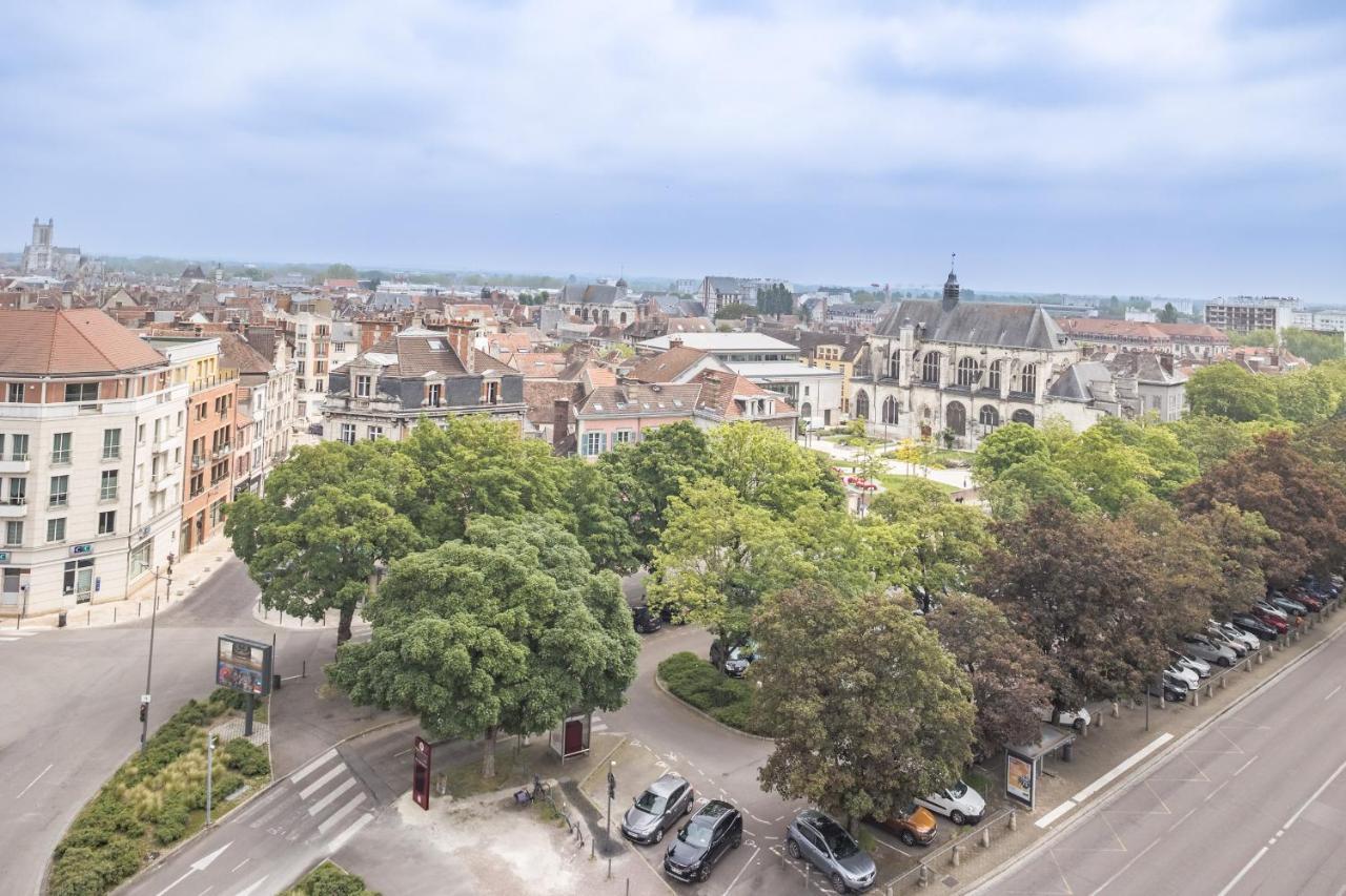 شقة Evasion Urbaine - Vue Panoramique - Proche Gare تروي المظهر الخارجي الصورة