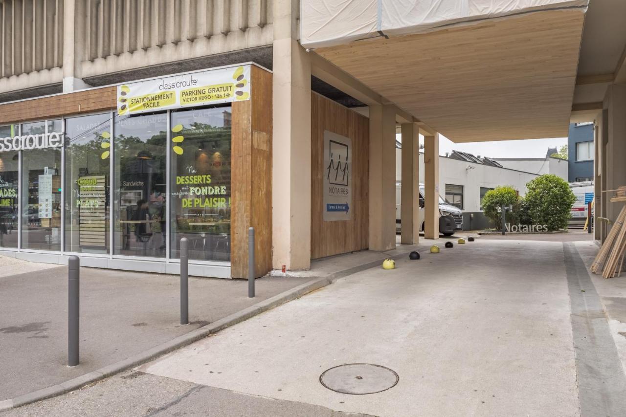 شقة Evasion Urbaine - Vue Panoramique - Proche Gare تروي المظهر الخارجي الصورة